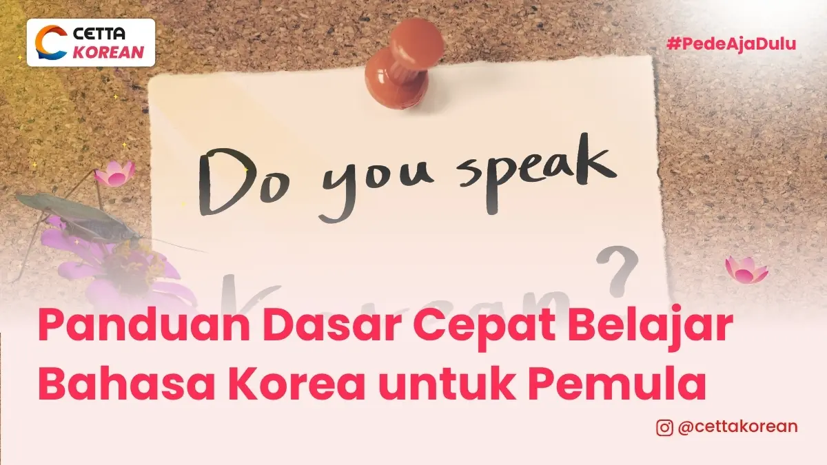 kertas yang ditempelkan di papan