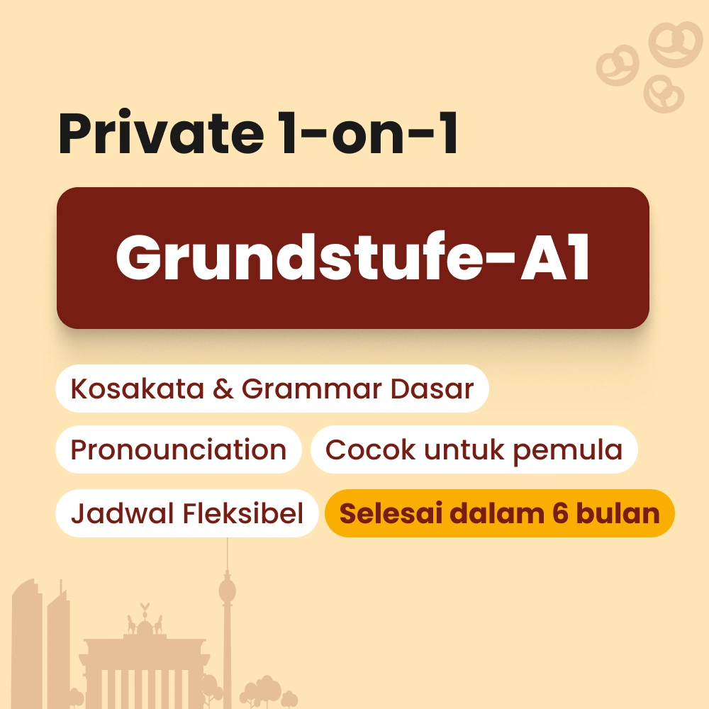 Kelas bahasa jerman dasar by Cetta German