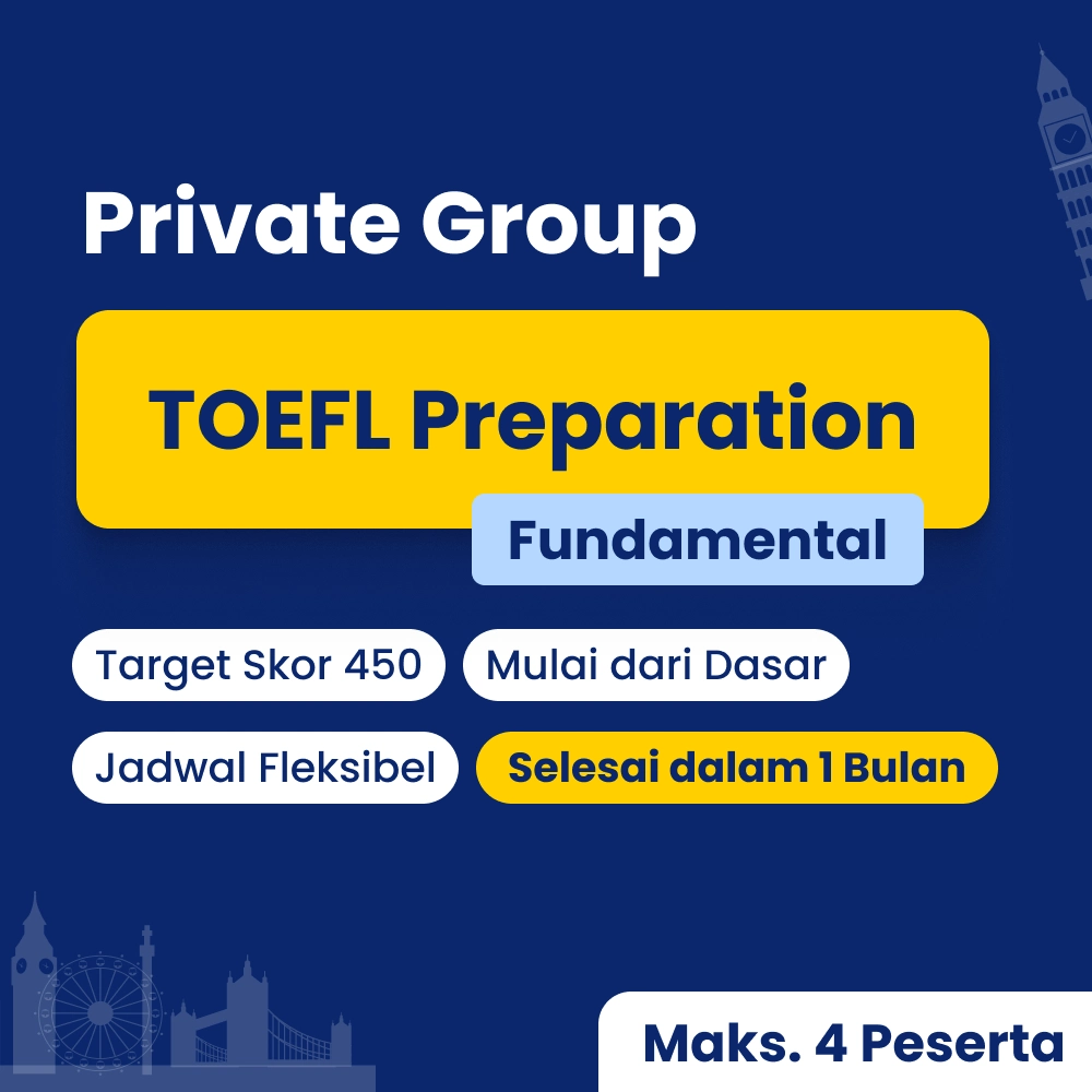 TOEFL Preparation Class by Cetta English