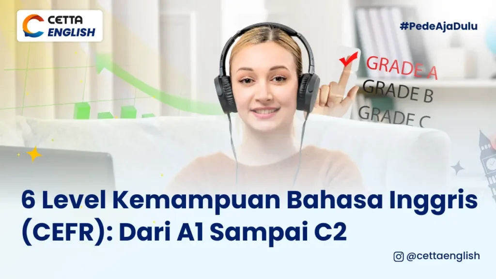 seorang perempuan sedang mengunakan headphone seperti sedang bersiap sesi listening