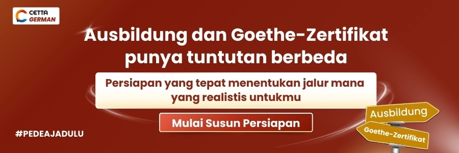 Banner Ajakan Belajar Bahasa Jerman di Cetta German