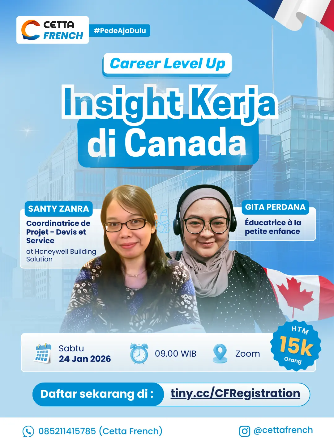 Webinar Insight Kerja di Canada by Cetta French - Cetta Online Class