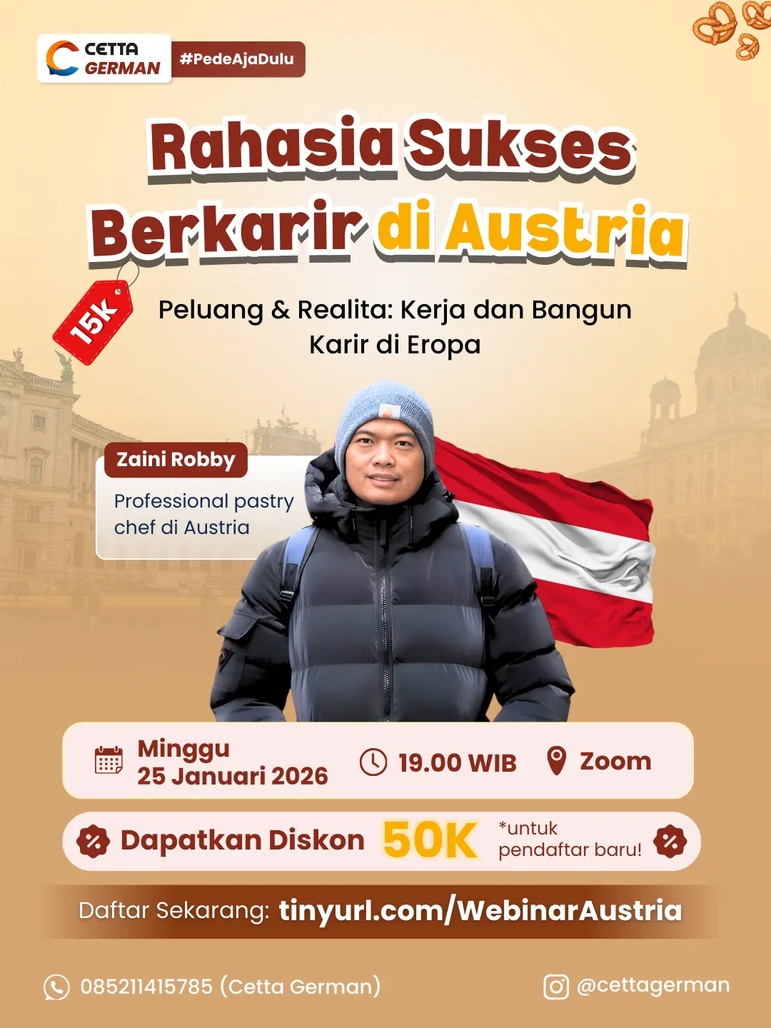 Webinar Sukses Berkarir di Austira by Cetta German - Cetta Online Class