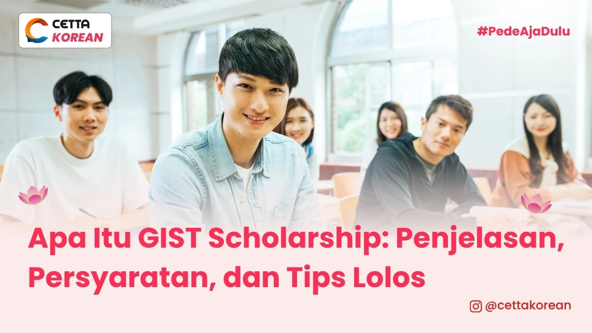 ilustrasi pelajar yang mencari tau apa itu GIST Scholarship