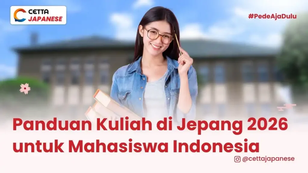 ilustrasi mahasiswa yang berkuliah di Jepang