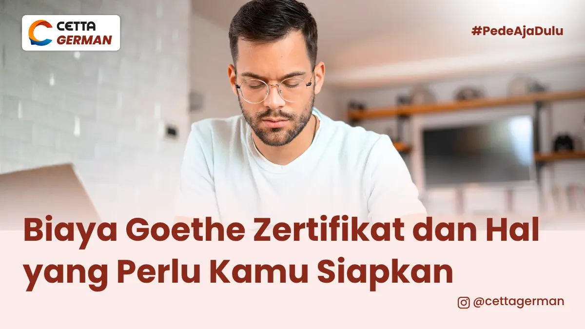 seorang lelaki sedang memasang wajah serius melihat ke bawah seperti menghitung sesuatu