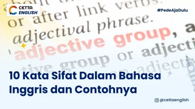 kata kata sifat umum dalam bahasa Inggris serta contoh kalimatnya
