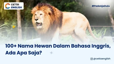 1000 nama hewan dalam bahasa Inggris