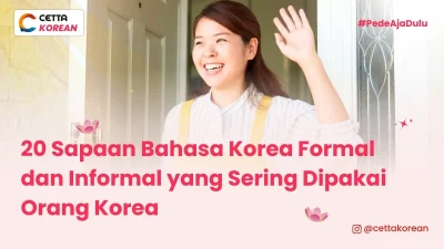 sapaan bahasa korea