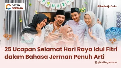 ilustrasi keluarga yang merayakan hari Raya