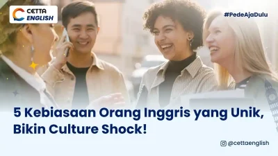 ilustrasi kebiasaan orang Inggris yang unik