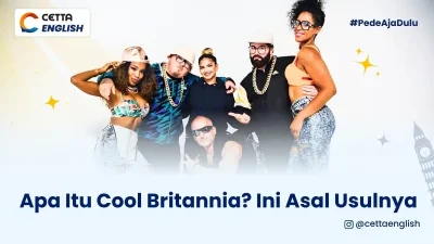 ilustrasi konsep foto cool britannia
