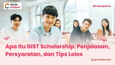ilustrasi pelajar yang mencari tau apa itu GIST Scholarship
