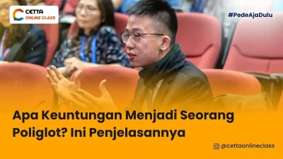 ilustrasi seseorang yang punya keuntungan menjadi seorang poliglot