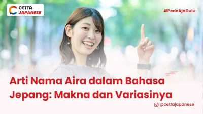 seorang perempuan terlihat sedang menunjuk ke atas