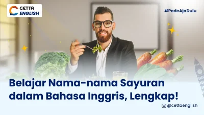 seorang pria sedang makan sayur