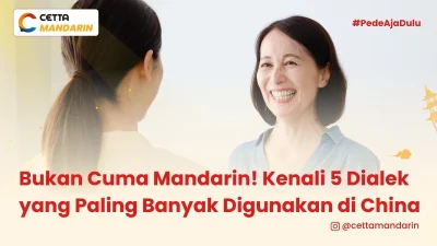 dua orang wanita china sedang berbicara menggunakan dialeg bahasa mandarin