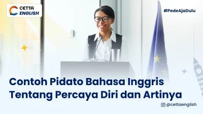 ilustrasi perempuanyang tengah melakukan pidato