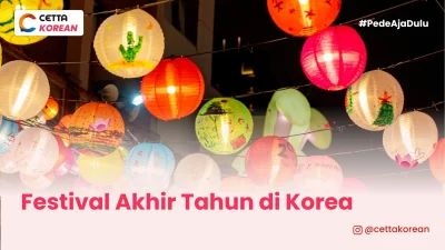 Festival Akhir Tahun di Korea