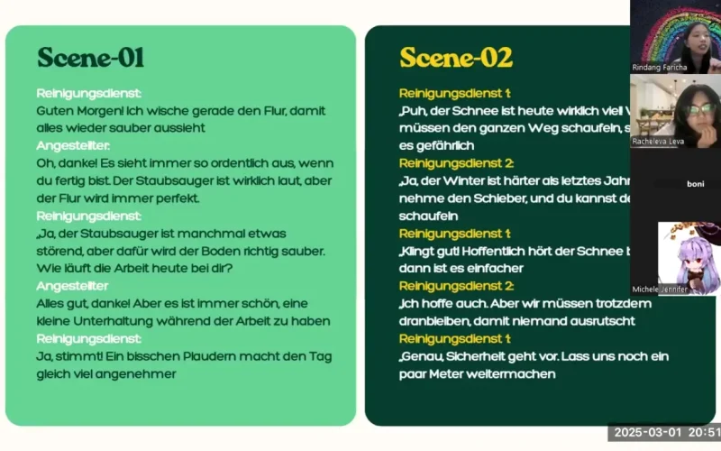 German Speaking Practice