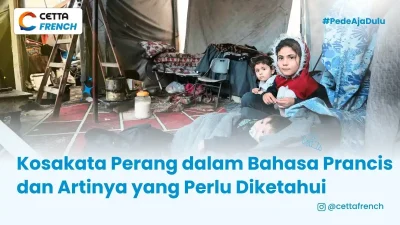 ilstrasi dampak perang dalam bahasa Prancis