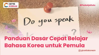 kertas yang ditempelkan di papan