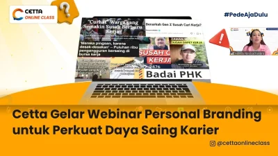 cetta gelar webinar personal branding