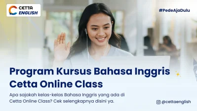 gambar seseorang sedang belajar melalui kelas online
