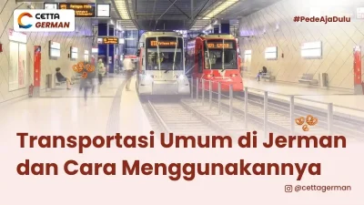ilustrasi transportasi umum di Jerman