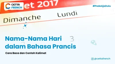 mengenal-nama-nama-hari-dalam-bahasa-prancis